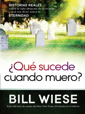 cover image of ¿Qué sucede cuando muero?